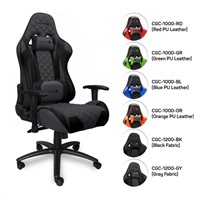 CONNECT IT herní křeslo Monaco Pro, látkové, šedo-černé