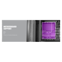 Cooler Master case Cosmos C700P Black, E-ATX, Průhledná bočnice, 3x 140mm Fan, Černá