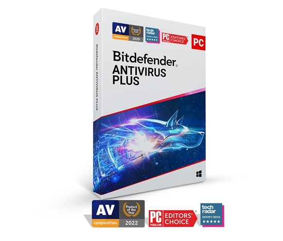 Bitdefender Antivirus Plus - 3PC na 1 rok - elektronická licencia na e-mail