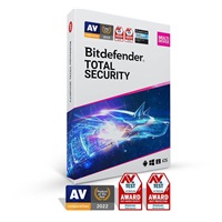 Bitdefender Total Security - 5 zariadení na 1 rok - elektronická licencia na e-mail