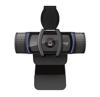Logitech HD Webcam C920S, kamera vrátane. čiapky