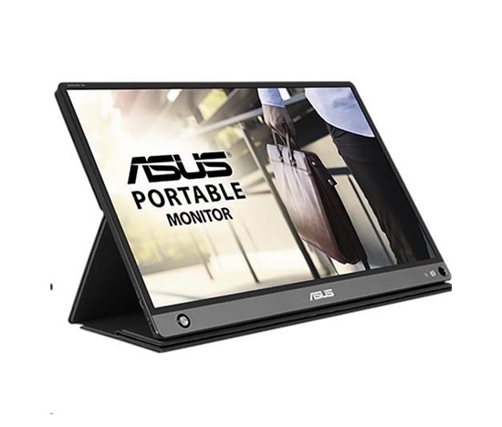 LCD DISPLEJ ASUS 15.6" MB16AHP 1920x1080 ZenScreen Go USB Type-C Prenosný IPS 4h batéria Micro-HDMI Skladacie puzdro Automatické otáčanie REPRO