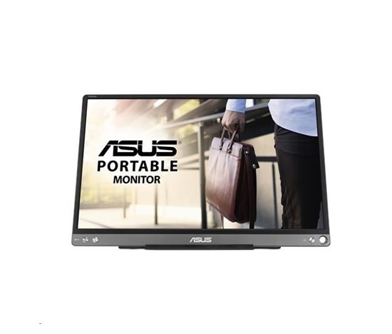 LCD DISPLEJ ASUS 15.6" MB16ACE ZenScreen1920x1080 USB Type-C Prenosný IPS FF Kompatibilný s USB Type-A Automatické otáčanie 2. G Smart