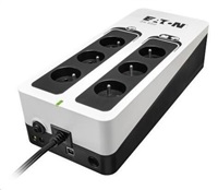 Eaton 3S 550 FR, UPS 550VA / 330W, 6 zásuviek (3 zálohované), USB, slovenské zásuvky