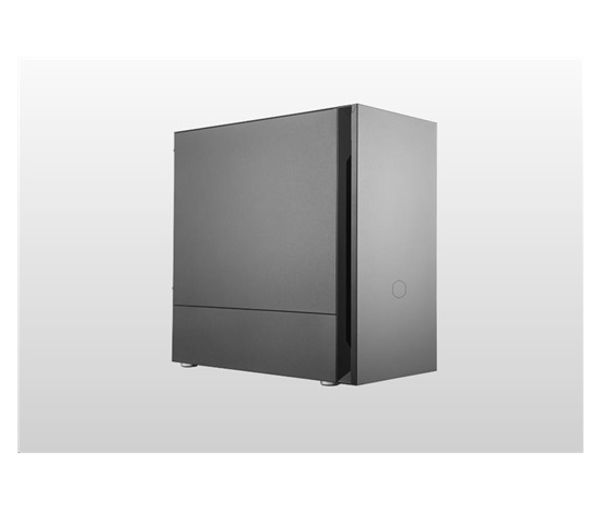 Cooler Master case Silencio S400 Steel, mATX, 2x 120mm Fan, Černá