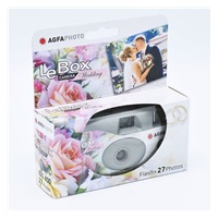 Agfaphoto LeBox Wedding Flash 400/27 - jednorázový analogový fotoaparát