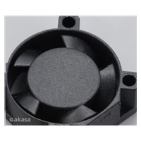 AKASA ventilátor AK-189BK-2B, 25x25x10mm, 2 kolíky, 2x guľôčkové ložisko