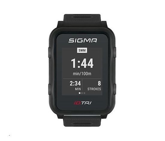 Sigma pulsmetr iD.TRI Set černá