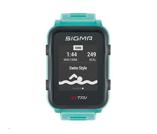 Sigma pulsmetr iD.TRI Set neon zelená