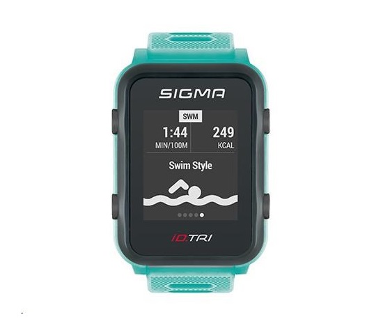 Sigma pulsmetr iD.TRI Set neon zelená