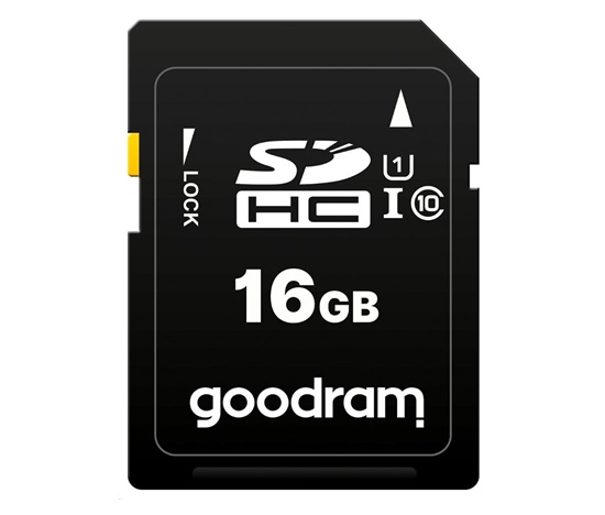 Karta GOODRAM SDHC 16 GB (R:100/W:10 MB/s) UHS-I Class 10