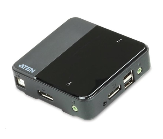ATEN 2-portový DisplayPort KVM USB, audio, vrátane káblov