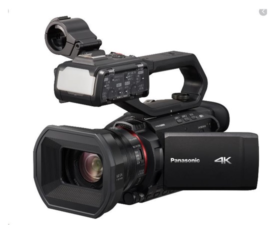 Panasonic HC-X2000 (4K kamkordér, 24x zoom LEICA Dicomar, Wi-Fi, SDI OUT, XLR)