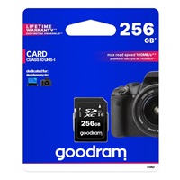 Karta GOODRAM SDXC 256 GB (R:100/W:10 MB/s) UHS-I Class 10