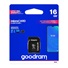 Karta GOODRAM MicroSDHC 16GB M1AA, UHS-I Class 10, U1 + adaptér