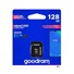 Karta GOODRAM MicroSDXC 128GB M1AA, UHS-I Class 10, U1 + adaptér