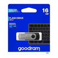 GOODRAM Flash disk 16GB UTS2, USB 2.0, čierna