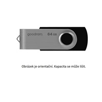 GOODRAM Flash disk 32GB UTS2, USB 2.0, čierna