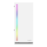ZALMAN S5 White, ATX skriňa bez zdroja , RGB