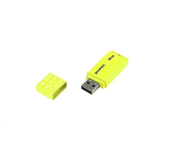 GOODRAM Flash disk 16GB UME2, USB 2.0, žltá