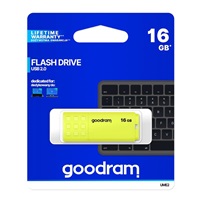 GOODRAM Flash disk 16GB UME2, USB 2.0, žltá