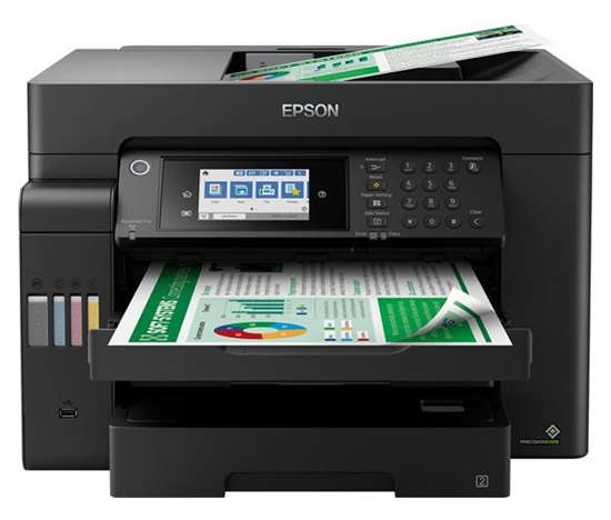 Atramentová tlačiareň EPSON EcoTank L15150, A3+, 32 str./min, 2400x4800 dpi, USB, Wi-Fi, 3 roky záruka po registrácii.