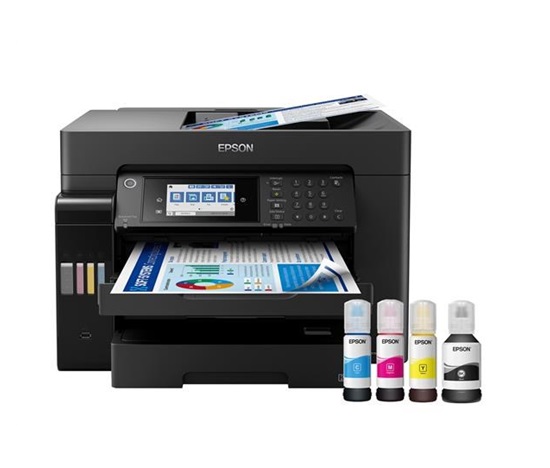 Atramentová tlačiareň EPSON EcoTank L15160, A3+, 32 str./min, 1200x4800 dpi, USB, Wi-Fi, 3 roky záruka po registrácii., Obchod v 4000 Kč