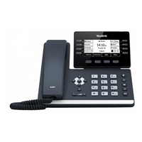 IP telefón Yealink SIP-T53W, 3,7" 360x160 LCD, 21 prog tl., 2x10/100/1000,Wi-Fi, Bluetooth,PoE,12xSIP, 2xUSB,bez adaptéra