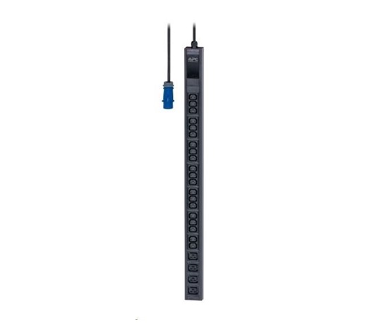 APC Easy PDU, Basic, ZeroU, 16A, 230V, (20)C13 a (4)C19, IEC 309 16A 2P+E (3m)