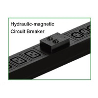 APC Easy PDU, Basic, ZeroU, 32A, 230V, (20)C13 a (4)C19, IEC 309 32A 2P+E (3m)