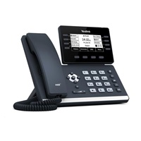 IP telefón Yealink SIP-T53, 2,8" 320x240 LCD, 8 prog tl.2x10/100/1000, PoE,12xSIP, 1xUSB, bez adaptéra