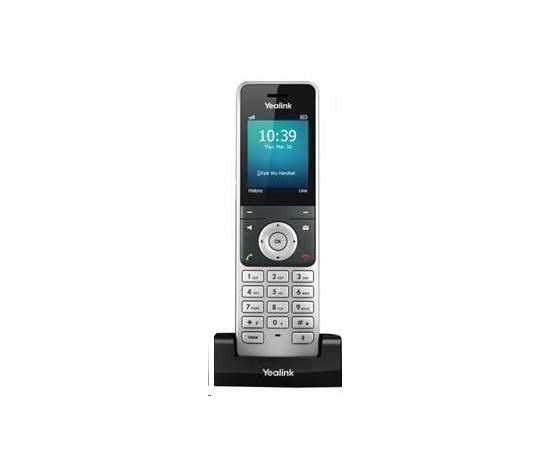 Yealink W56H IP DECT slúchadlo pre W60P, W56P, W52P, 2,4" farebný LCD displej 240x320, 6 prog.tl.