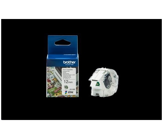 BROTHER Originálna farebná kontinuálna tlačová rolka Brother CZ-1002, šírka 12 mm, dĺžka 5 m - pre VC500W