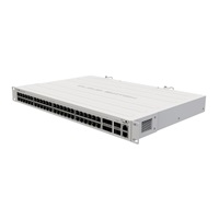 MikroTik Cloud Router Switch CRS354-48G-4S+2Q+RM, 650MHz CPU, 64MB, 1x10/100, 48xGLAN, 4xSFP+, 2xQSFP, vrátane. L5