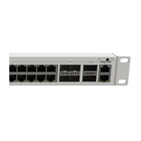 MikroTik Cloud Router Switch CRS354-48G-4S+2Q+RM, 650MHz CPU, 64MB, 1x10/100, 48xGLAN, 4xSFP+, 2xQSFP, vrátane. L5