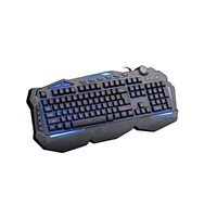 C-TECH klávesnice SCORPIA V2 (GKB-119), herní, CZ/SK, 7 barev podsvícení, programovatelná, černá, USB