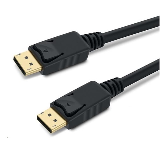 PREMIUMCORD DisplayPort 1.3/1.4 pripojovacie káble M/M, pozlátené konektory, 0.5m