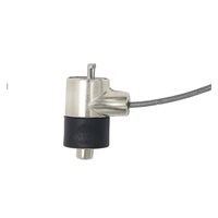 Bezpečnostný kábel DICOTA T-Lock zasúvací, s kľúčom, štrbina 3x7 mm