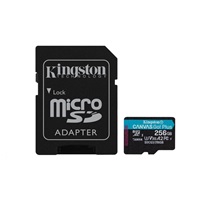 Karta Kingston 256GB microSDXC Canvas Go Plus 170R A2 U3 V30 + ADP