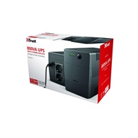 TRUST UPS Paxxon 800VA UPS s 2 štandardnými zásuvkami