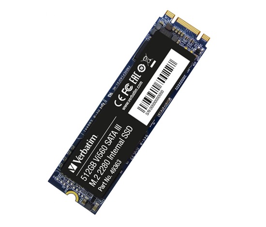 VERBATIM SSD Vi560 S3 M.2 512GB SATA III, W 520/ R 480MB/s