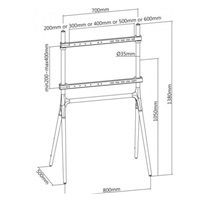 Reflecta TV STAND Elegant 70W televizní stolek