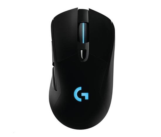 Logitech Wireless Gaming Mouse G703, LIGHTSPEED, HERO 16K Sensor, čierna