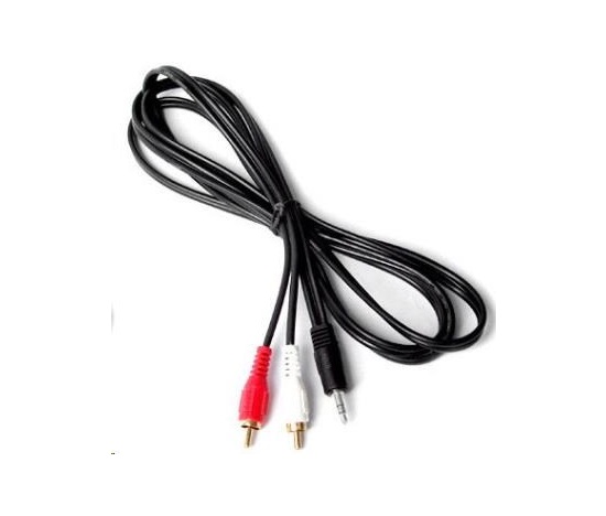 Káblový konektor PREMIUMCORD 2.5 mm stereo - 2x Cinch M 2 m