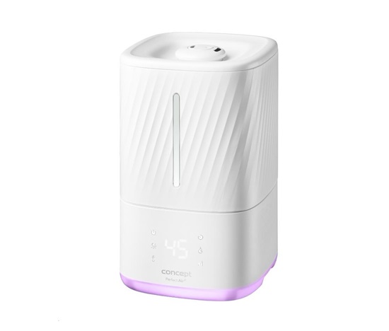 Concept Perfect Air ZV2010 zvlhčovač vzduchu, LED displej, 30 dB, 400 ml/h, aromaterapie