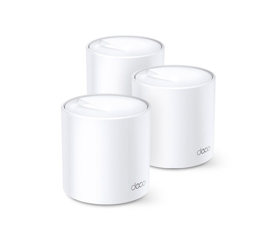 TP-Link Deco X60(3-pack) WiFi6 Mesh (AX5400, 2,4GHz/5GHz, 2xGbELAN/WAN)