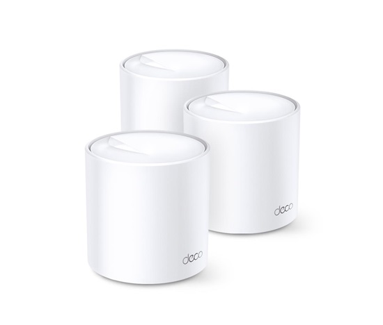 TP-Link Deco X60(3-pack) WiFi6 Mesh (AX5400, 2,4GHz/5GHz, 2xGbELAN/WAN)