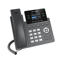 Grandstream GRP2612W [telefón VoIP - 2x účet SIP, HD audio, 16 prog.tl.+4 predvoľby, 2xLAN 100Mbps, WiFi, PoE]