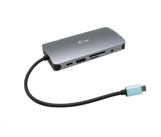 iTec USB-C Metal Nano Dock HDMI/VGA s LAN + Power Delivery 100 W