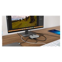 iTec USB-C Metal Nano Dock HDMI/VGA s LAN + Power Delivery 100 W
